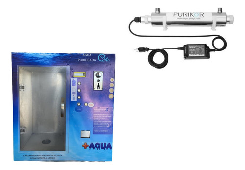 Vending Dispensador De Agua Purificada + Lámpara Uv