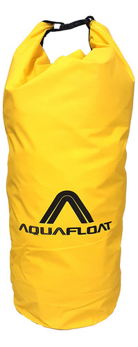 Bolso Impermeable Estanco Aquafloat Amarillo 27lts