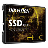 Disco De Estado Solido Ssd 480gb Hikvision C100 2.5 480g