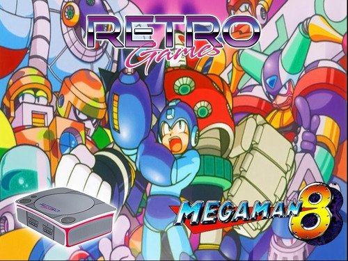 Retrogames Con 4000 Juegos Incluye Mega Man 8 Ps1 Rtrmx