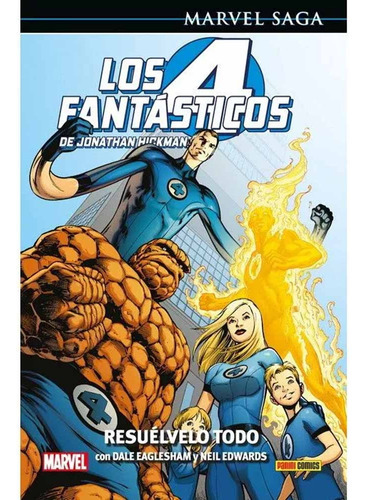 Los 4 Fantasticos De J Hickman (hc) 02 Resuelvelo Todo, De Neil Edwards. Editorial Panini Marvel España, Tapa Blanda En Español, 2022