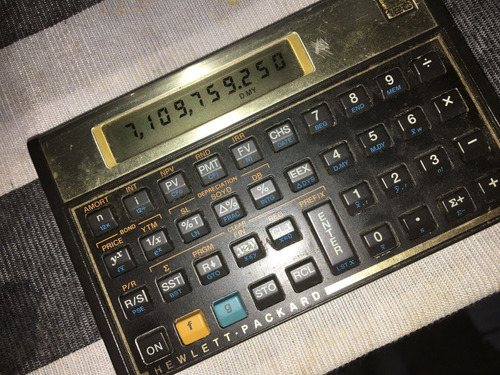 Calculadora Financeira Usada Hp 12c Gold