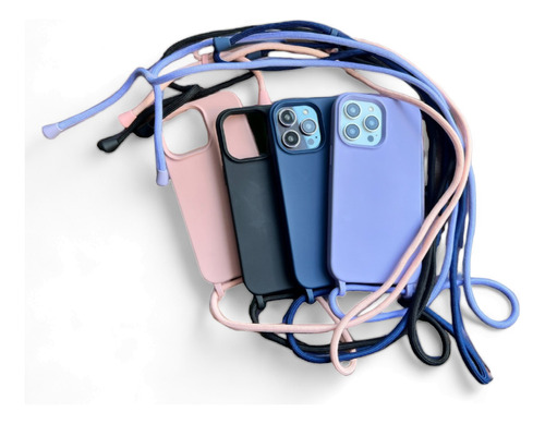 Funda Con Cordón, String, Compatible Con iPhone/samsung