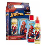 Valija De Baño Splash + Shampoo Spiderman Perfume Niño