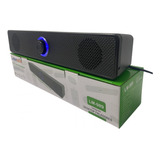 Caixa De Som Soundbar Led Computadores Notebook Usb P2 Sound