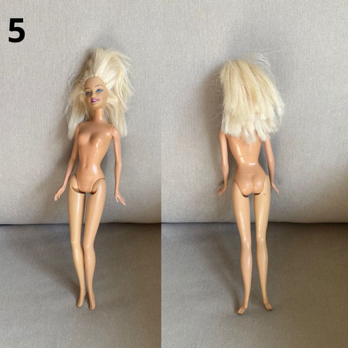 Muñeca Barbie Rubia Sin Accesorios 