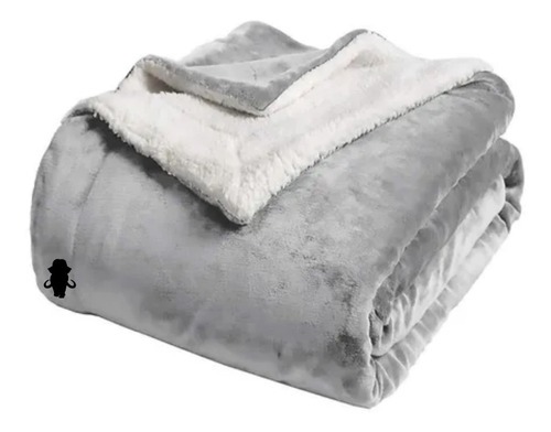 Cobija Sherpa Ovejera Cama Doble Envio Gratis 190x220cm