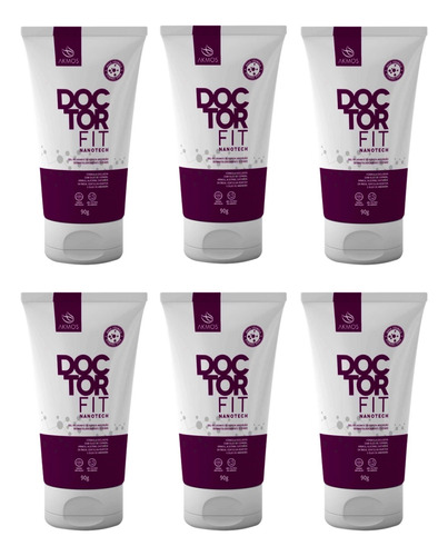 6x Doctor Fit Gel Alivio Das Dores Akmos + 10 Brinde Atacado