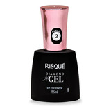 Risqué Top Coat Fixador Diamond Gel Cremoso S2