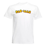 Remera  Pacman - Videojuegos - Para  Adultos Y Niños