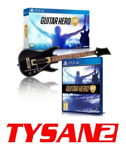 Guitar Hero Live Ps4 Juego Con Guitarra En Stock Ya!!!!!