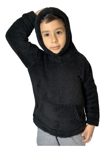 Buzo Teddy Unisex Corderito Bifaz Canguro Unisex Full Hoodie