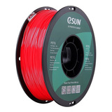 Filamento Esun Petg 1kg Color Rojo Solido