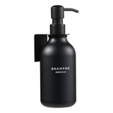 Dispensador De Champú Para Pared  Montaje En Pared Negro