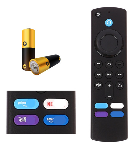 Controle Remoto Comando Voz Para Amazon Fire Stick Fire Box