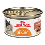 12 Latas Royal Canin Intense Beauty 85 Gr Para Gato