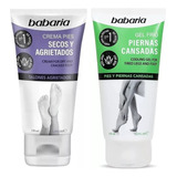 Set De Cremas Babaria Para Pies Secos Y Piernas Cansadas