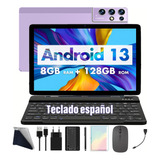 Tablet 11 Pulgadas 8gb+128gb Android13 Con Kit Teclado+ratón