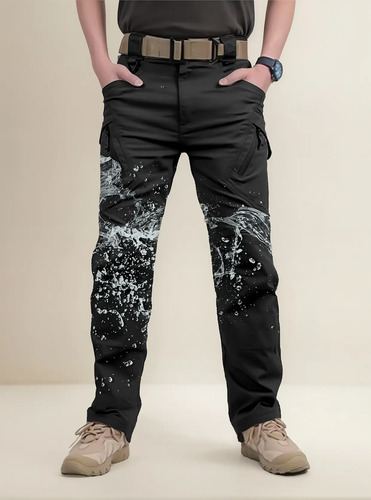 Pantalón Táctico Militar Impermeable Y Cortavientos Ix7