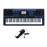 Teclado Casio Mz X500 Arranjador Com Pedal Sustain Kit