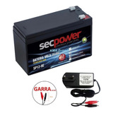 Kit Bateria Selada  12v 9ah + Carregador 12v