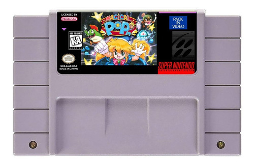 Juego Magical Pop N Super Nintendo (repro) Nuevo Snes