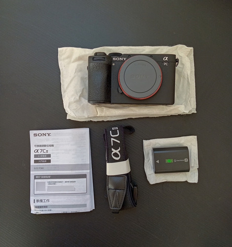 Sony A7c Ii Preta - 0 Clicks - Estado De Nova 12199$ A Vista