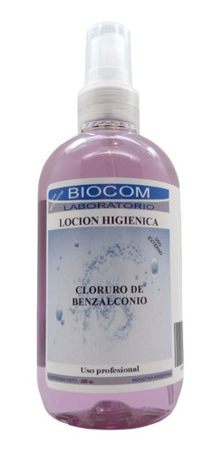 Locion Higienica Cloruro De Benzalconio X 250 Cc - Biocom