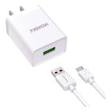 Paquete 10 Cargadores 2.1a Puerto Usb Moreka Cable Tipo C