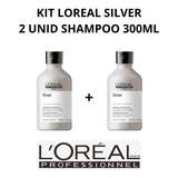 Kit Loreal Silver 2 Unidades Shampoo 300ml