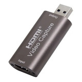 Placa De Captura Hdmi Gamer Usb 1080p Live Streaming Usb 3.0