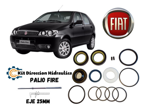 Kit Cajetin Fiat Palio Siena Fire Idea Strada 25mm Completo  Foto 4