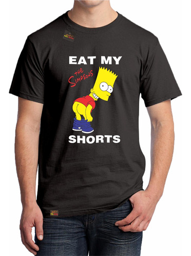 Polera Bart Simpson Eat My Shorts