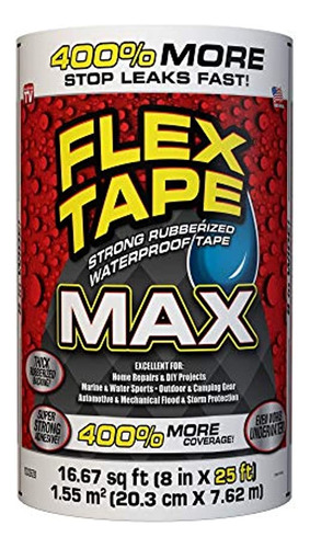 Flex Tape Max White - 8 Pulgadas X 25 Pies