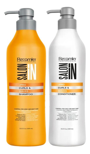 Shampoo + Acondicionador Recamier Curls & Waves 1000ml