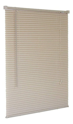 Persiana Pvc 160x130 Cor Bege Para Escritório Sala Quarto