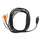 Cable Adaptador De Sonido Din 8 Pines A 3 Din 8 Pines A 3 Pa