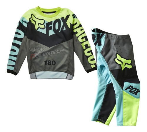 Equipo Fox Kids Niño 180 Trice Motocross Enduro Proteccion