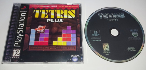 Tetris Plus Playstation Patch Mídia Prata !