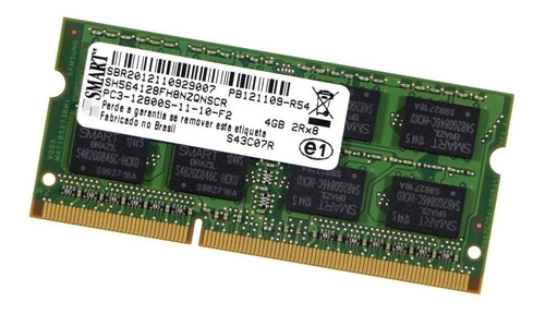 Memória Ram  4gb 1 Smart Sh564128fh8nzqnscg