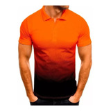 Camiseta Casual Hombre Polo Con Camisas