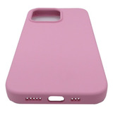 Carcasa Para iPhone 13 Pro Max Silicon Protección De Cámara Color Rosada