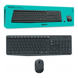 Kit Teclado Y Mouse Inalambrico Logitech Mk235 Wireless