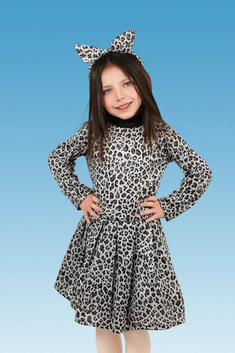 Disfraz De Jaguar Cheetah Leopardo, Gepardo Vestido, Para Niñas, Animal Print Clasicc, Primavera Circo Halloween Desfile