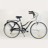 Liberty 345 Primavera Bicicleta Paseo Rod. 26  Dama Con Cana