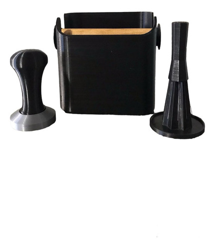 Combo Barista Cafeteras Hogareñas, Tamper, Wdt Y Knock Box