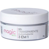 Gel Magic Eco Autonivelante Transparente 25g Unhas Em Gel