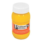 Pintura Politec Acrilica 500ml Serie 300 1 Color / 1 Pieza Color 318 Amarillo Medio