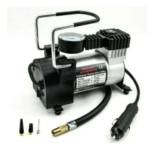 Mini Compresor De Aire 12v 140 Psi Metalico Auto Moto Oferta