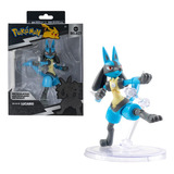 Figura Pokemon Lucario Super Articulado 15 Cm - Original